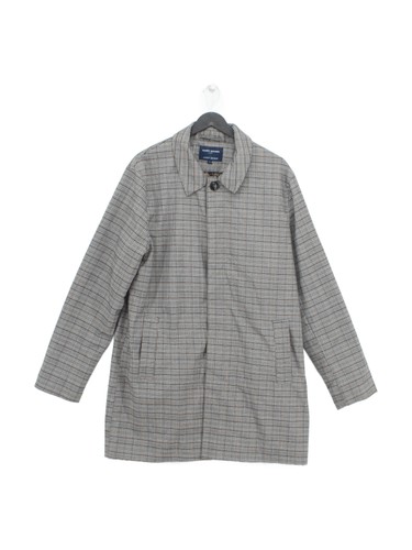Harry brown men coat - l, grey