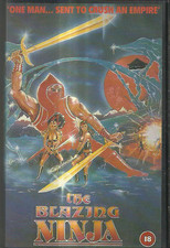 THE BLAZING NINJA - VHS Pal 18