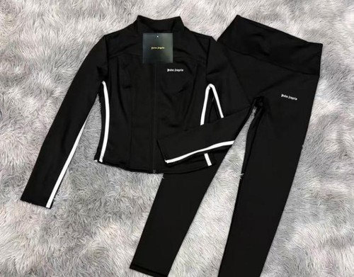 Palm angels black - palm, white