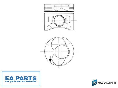 Piston for california t4 - california,