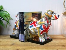 English Dog Bookends