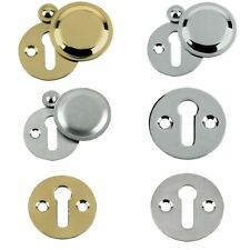 Keyhole Cover Escutcheon Open or Covered Zoo Hardware Key Hole Cover Victorian