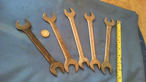 Vintage spanners made - spanners,