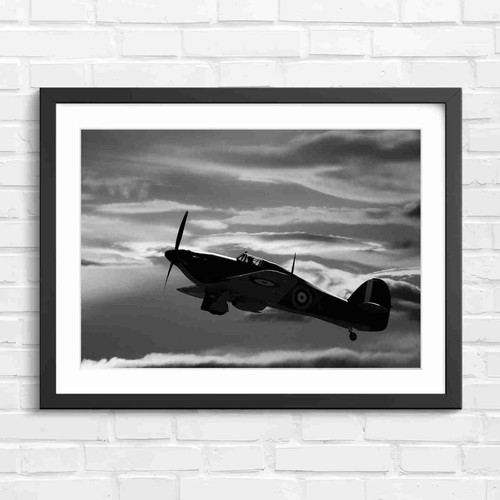 Silhouette vintage propeller - silhouette,