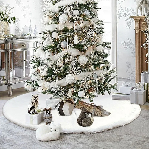 White plush christmas - plush,