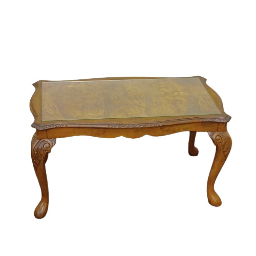 Antique burr walnut queen anne - queen,