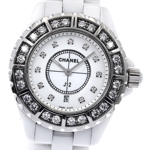 Chanel j12 h2429 diamond bezel - chanel,