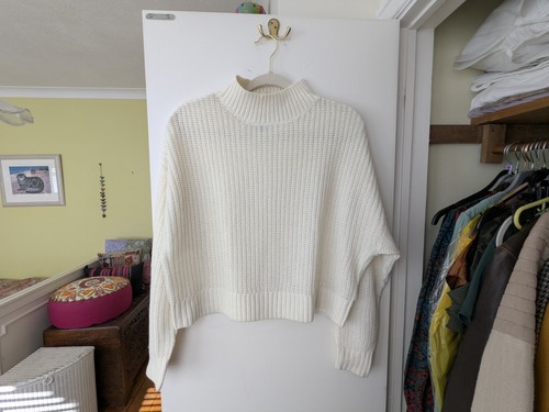 Divided cream jumper size - cream,