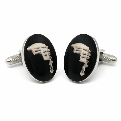 Barrister wig cufflinks - wig,