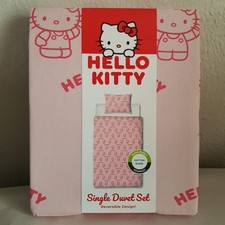 Pink Hello Kitty Single Duvet