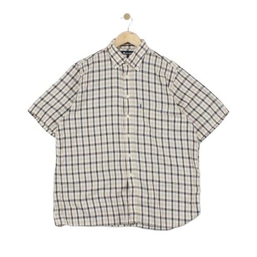 Vintage aquascutum plaid shirt - vintage,