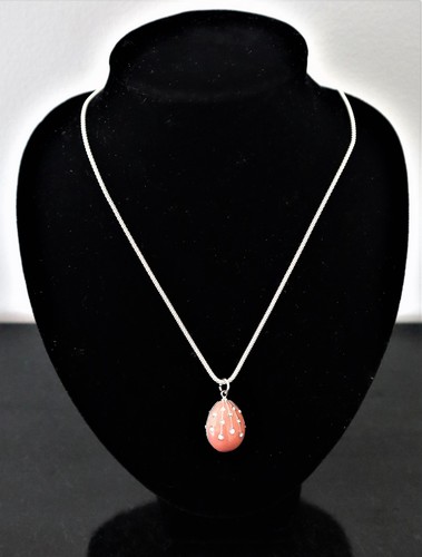 Vintage enamel crystal egg - vintage,