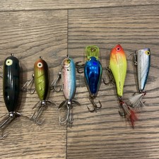 Six iconic top water fishing