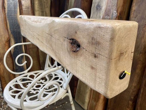 Solid oak fireplace beam - solid, –