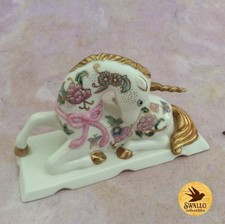 Franklin Mint unicorn figurine