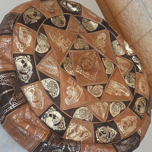 Mid century leather - a, egyptian