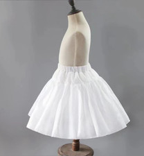 HOT Underskirt Wedding Dress Skirt Support Kid Girls Flowergirl Crinoline Child
