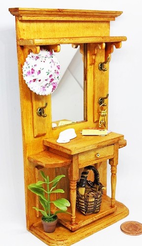 Dolls house stained - and, filled