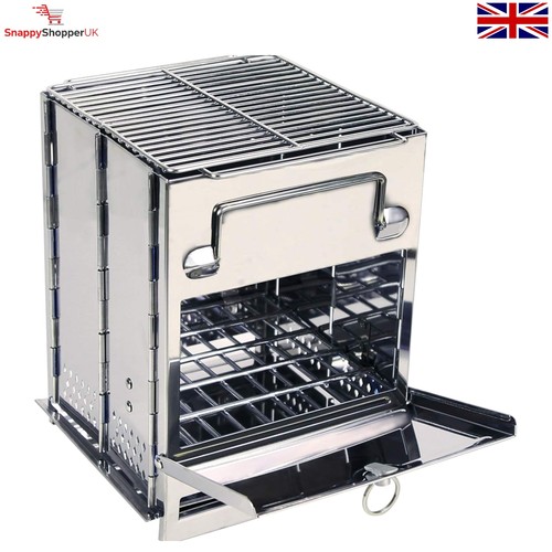 Foldable wood stove - wood, for