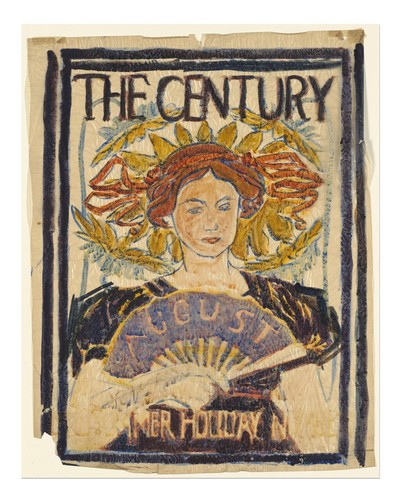 Vintage art nouveau wall - art,
