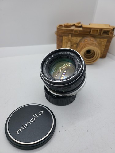 Minolta rokkor 55mm f1 7 - minolta, rokkor-pf