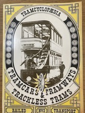 Tramcyclopedia Complete 60 Card Collection Tramcars, Tramways, Trackless Trams