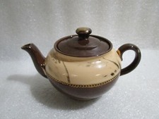 Vintage Sadler England  Small Teapot Gold Gilding 