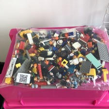 LEGO large bag of Lego lots of figures smoke free home 