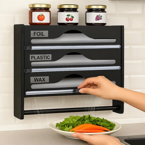Cling film dispenser - 4-in-1,