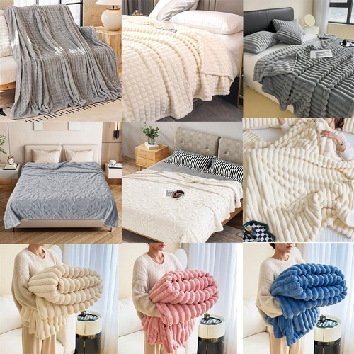 Large ribbed faux - ribbed, warm