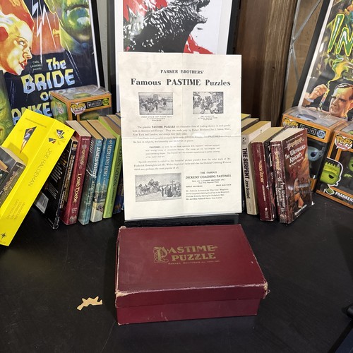 Parker brothers pastime puzzle - brothers,