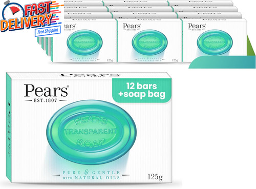 Pears lemon soap bars 125g - lemon,