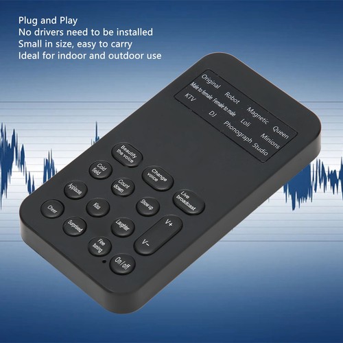 Voice changer device - 8, sound