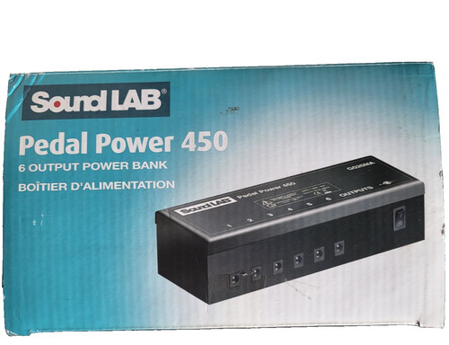 Sound lab pedal power 450 - 450, 6