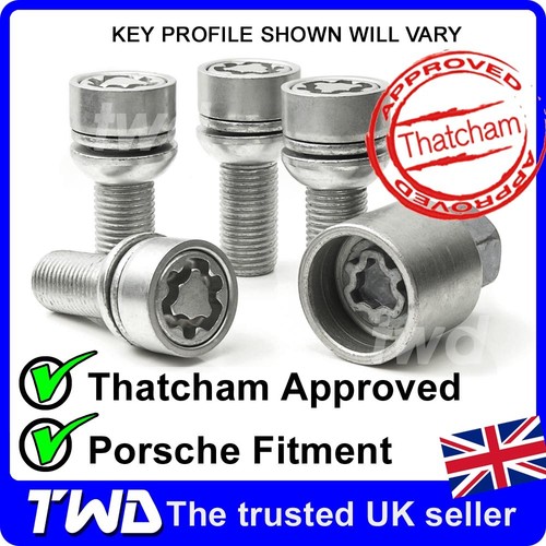 Alloy wheel locking bolts - 4x,