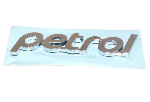Chrome petrol badge logo - badge,