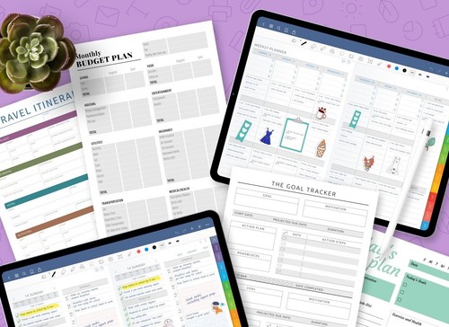Printable pdf planners - planners, &