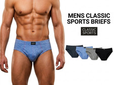 PACK OF 3 6 9 12 MENS BRIEFS