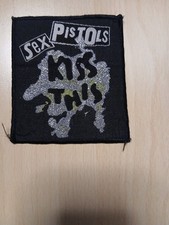 Sex Pistols Kiss This Sew On