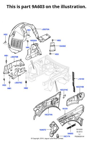 Land rover genuine cover air - rover,