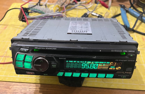 Alpine cdm 9803r car - cdm-9803r, stereo