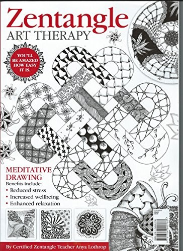 Zentangle art therapy book - book, the