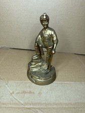 Vintage Brass Coal Miner