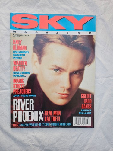Sky magazine march 1992 - sky,