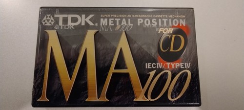 Tdk ma100 metal cassette - tdk,