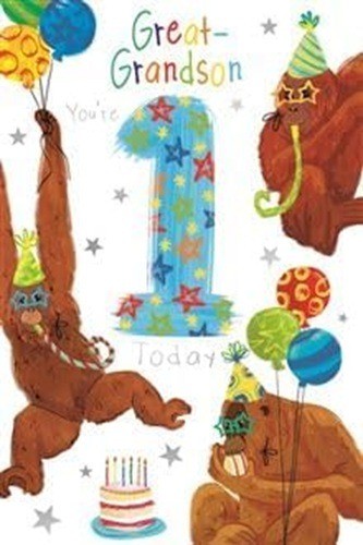 Great grandson 1st - great, birthday