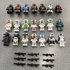 Customs Star Wars Speacial Clone Troopers mini figurines Bulk Job Lot.