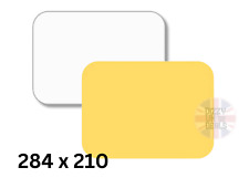 10x Blank Square Number Plates