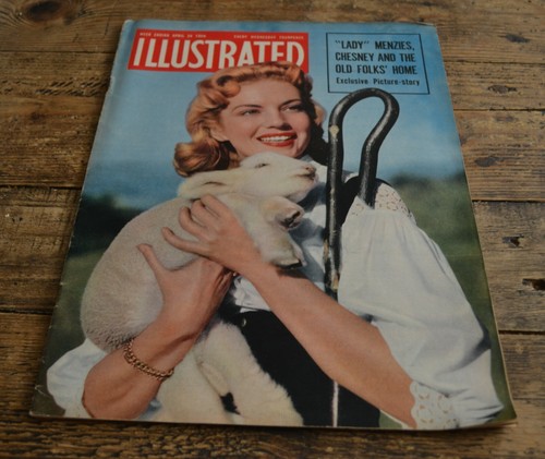 Vintage magazine illustrated - -,