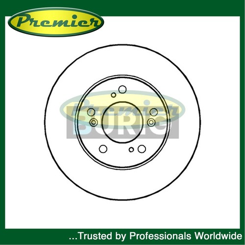 Premier front brake disc - premier, fits
